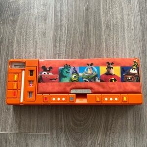 Disney Orange Character Pencil Box